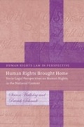 Cover: Human Rights Brought Home - Hart Publishing