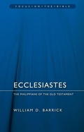Cover: Ecclesiastes: The Philippians of the Old Testament - Christian Focus Publications Ltd