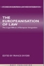 Cover: The Europeanisation of Law - Hart Publishing