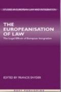 Cover: The Europeanisation of Law - Hart Publishing