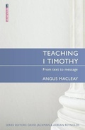 Cover: Teaching 1 Timothy - Christian Focus Publications Ltd