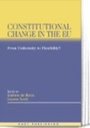 Cover: Constitutional Change in the EU - Hart Publishing