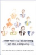 Cover: The Political Economy of the Company - Hart Publishing