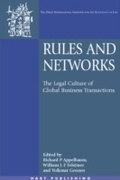 Cover: Rules and Networks - Hart Publishing