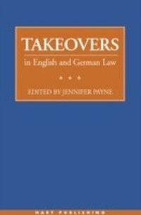 Abbildung von: Takeovers in English and German Law - Hart Publishing