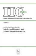 Cover: Intellectual Property and Private International Law - Hart Publishing