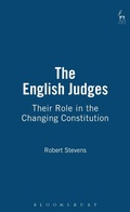 Cover: The English Judges - Hart Publishing