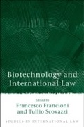 Cover: Biotechnology and International Law - Hart Publishing