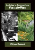 Cover: An Index to Common Law Festschriften - Hart Publishing
