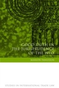 Cover: Good Faith in the Jurisprudence of the WTO - Hart Publishing