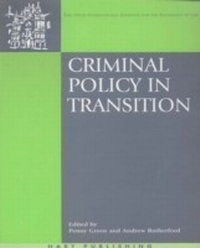 Enlarge image Cover: Criminal Policy in Transition - Hart Publishing