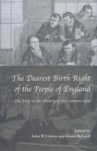 Abbildung von: The Dearest Birth Right of the People of England - Hart Publishing