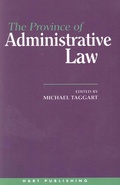 Cover: The Province of Administrative Law - Hart Publishing