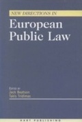 Cover: New Directions in European Public Law - Hart Publishing