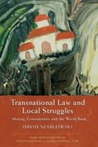 Abbildung von: Transnational Law and Local Struggles - Hart Publishing