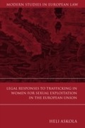 Cover: Legal Responses to Trafficking in Women for Sexual Exploitation in the European Union - Hart Publishing