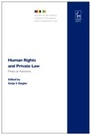 Cover: Human Rights and Private Law - Hart Publishing