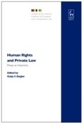 Cover: Human Rights and Private Law - Hart Publishing