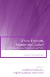 Enlarge image Cover: Whose Freedom, Security and Justice? - Hart Publishing