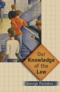 Cover: Our Knowledge of the Law - Hart Publishing