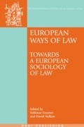 Cover: European Ways of Law - Hart Publishing