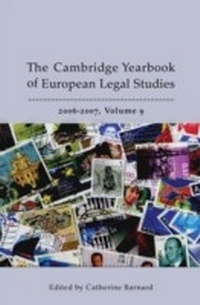 Abbildung von: Cambridge Yearbook of European Legal Studies, Vol 9, 2006-2007 - Hart Publishing