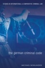 Cover: The German Criminal Code - Hart Publishing