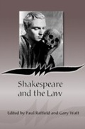 Cover: Shakespeare and the Law - Hart Publishing