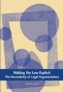 Cover: Making the Law Explicit - Hart Publishing