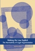 Cover: Making the Law Explicit - Hart Publishing