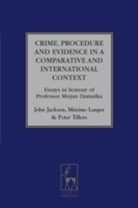 Abbildung von: Crime, Procedure and Evidence in a Comparative and International Context - Hart Publishing