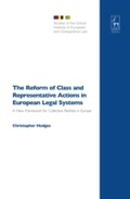 Abbildung von: The Reform of Class and Representative Actions in European Legal Systems - Hart Publishing