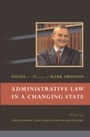Cover: Administrative Law in a Changing State - Hart Publishing
