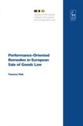 Bild: Performance-Oriented Remedies in European Sale of Goods Law - Hart Publishing