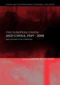 Cover: The European Union and China, 1949-2008 - Hart Publishing