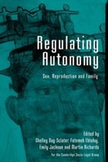 Cover: Regulating Autonomy - Hart Publishing