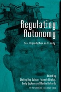 Abbildung von: Regulating Autonomy - Hart Publishing