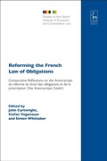 Bild: Reforming the French Law of Obligations - Hart Publishing