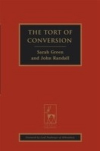 Enlarge image Cover: The Tort of Conversion - Hart Publishing