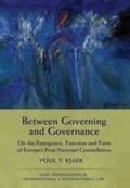 Cover: Between Governing and Governance - Hart Publishing