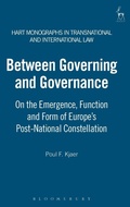 Cover: Between Governing and Governance - Hart Publishing