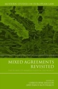 Cover: Mixed Agreements Revisited - Hart Publishing