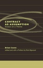 Cover: Contract as Assumption - Hart Publishing