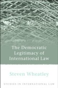Cover: The Democratic Legitimacy of International Law - Hart Publishing