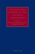 Abbildung von: The Costs and Funding of Civil Litigation - Hart/Beck