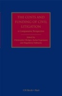 Abbildung von: The Costs and Funding of Civil Litigation - Hart/Beck