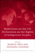 Cover: Reflections on the UN Declaration on the Rights of Indigenous Peoples - Hart Publishing