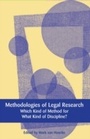 Cover: Methodologies of Legal Research - Hart Publishing