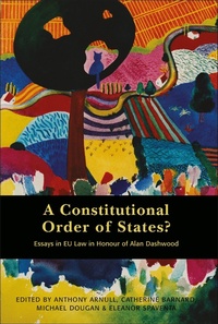 Enlarge image Cover: A Constitutional Order of States? - Hart Publishing