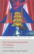 Cover: The Constitutional System of Thailand - Hart Publishing